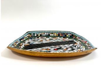 1950s Original Normande Art - Mosaic Centerpiece