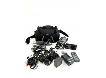Sony HD HandyCam Camcorder, Bag & Accessories