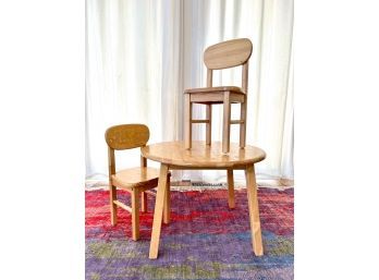 3 Piece Solid Wood Children's Table & Chairs - KidCraft