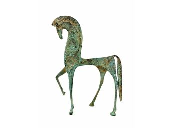 Mid-Century Bronze Etruscan Horse