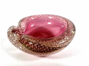 Vintage Murano Art Glass Trinket Dish