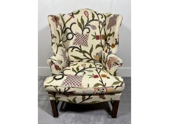 Custom Hand Stitched Wing Back Chair - Berkeley Upholstery Co.