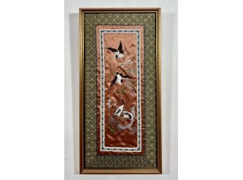 Original Chinese Embroidery Silk Artwork