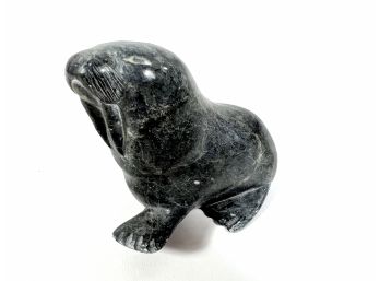 Inuit Stone Seal Carving