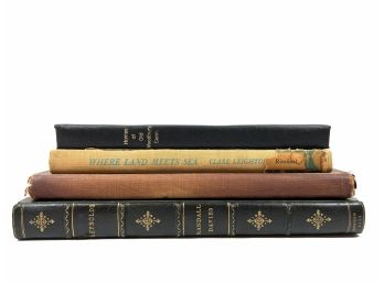 (4) Antique Books