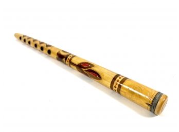 Wooden Flute Instrument