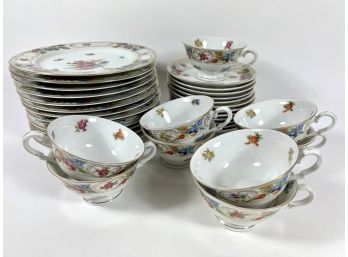 Antique Porcelain China - 'Dresden Style - Royal' Germany