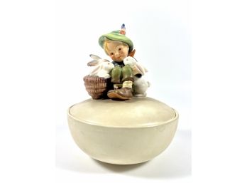 Goebel Porcelain Hummels Lidded Bowl