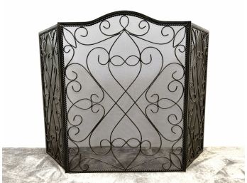 Iron Fireplace Screen