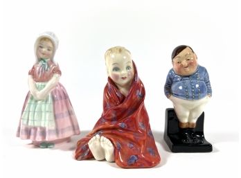 (3) Royal Doulton Figurines