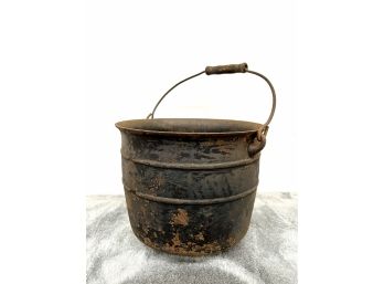 Antique Cast Iron Cauldron