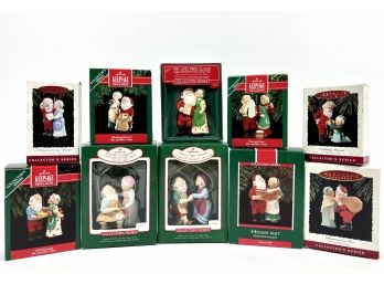 (10) Mr. & Mrs. Claus Boxed Ornaments