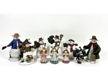 Limited Edition Christmas Figurines (original Boxes)