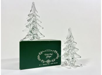 (2) Toscany Crystal Christmas Trees