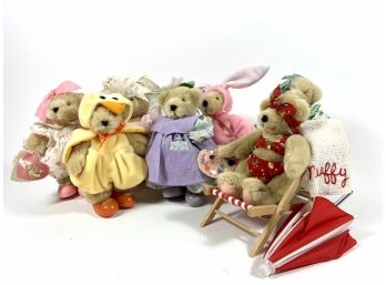 (7) Collectible Muffy Vanderbears