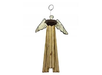 Rustic Handmade Angel Sculpture