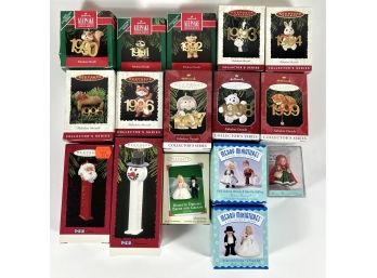(16) Hallmark Ornaments In Original Boxes