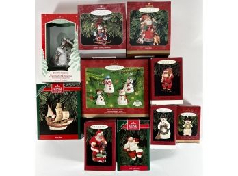(10) Hallmark Keepsake Ornaments - Original Boxes