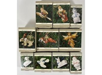 (10) Limited Edition 'showcase' Christmas Ornaments - Original Boxes
