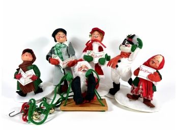 (6) Christmas Annalee Dolls
