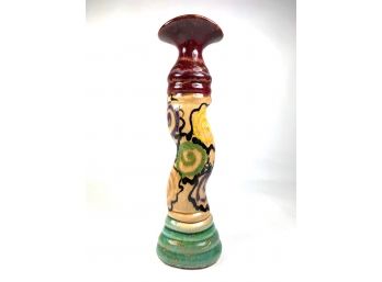 Abstract Studio Pottery Vase
