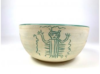 Indigenous Style Studio Pottery Bowl
