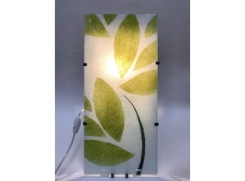 Wall-Mounted Art Glass Light