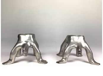 Signed Carrol Boyes Candle Holders