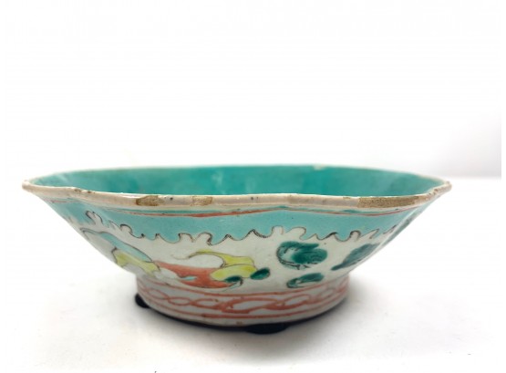 Chinese Porcelain Polychrome Pottery