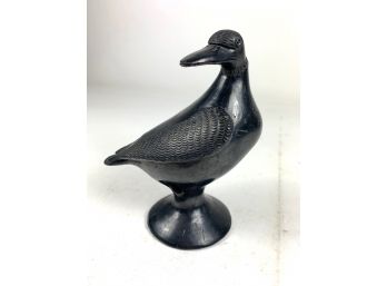 Clay Bird Sculpture