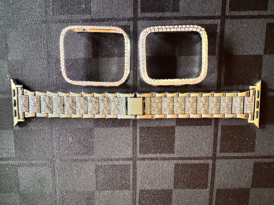 Decorative Watchband For 44mm Apple Watch  ~ NIB.  (WATCH NOT INCLUDED)