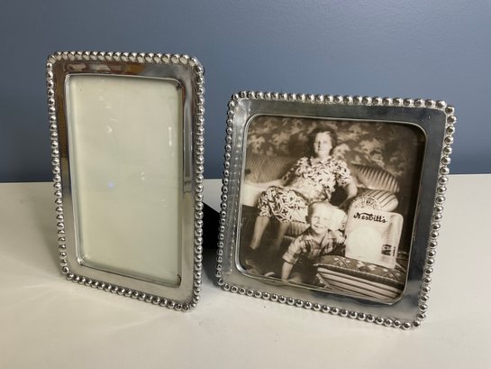 Two Mariposa Picture Frames  6X6 And 5X7