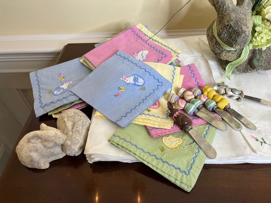 Spring Ta Ble Placemats And Cloth Napkins