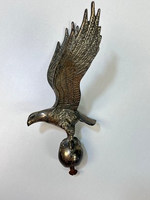 Beautifully Detailed Eagle Hood Ornament Or Clock Phinial