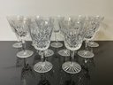 Eleven Waterford Lismore Glasses