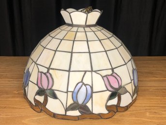 Vintage Tiffany Style Hanging Light Fixture