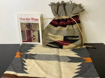 Navajo Rug And And Pocketbook