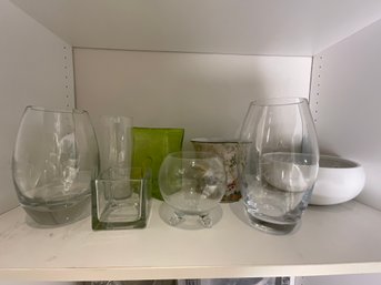 A Collection Of Vases