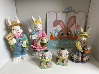 A Collection Of Easter Bunnies