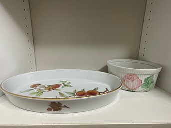 Two Casserole Dishes