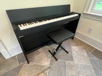 Casio Privia Keyboard With Stool And Sheet Music