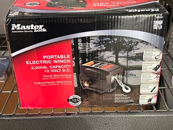 Master Lock Portable Electric Wench