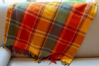 Scotish Wool Plaid Throw