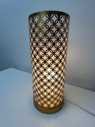 Unique Gold Cylinder Light  15x6