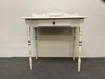 Adorable Vintage Petite White Desk  31x18x33