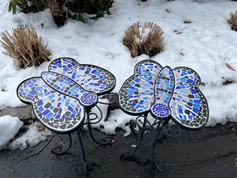 Butterfly Mosaic Tile Top