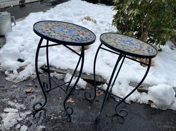 Medallion Mosaic Tile Top