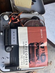 Sony Reel To Reel Recorder