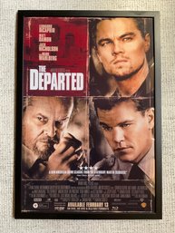 Framed Movie Poster - The Departed 2006