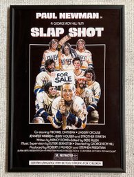 Framed Movie Poster - Slap Shot 1977